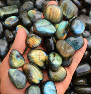 Sugilite cayó sunset esfera piedras preciosas labradorita joyería de cuentas de cristal real caída púrpura fuego labradorita tu - Product Image 4