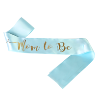 Ruban de satin personnalisé avec logo d'usine, pour la mariée, joyeux anniversaire, fille, concours de beauté, pour fête