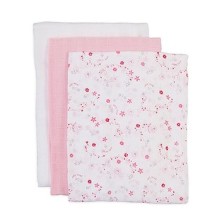 Pañales de algodón orgánico 100% estampados, tela de muselina de nuevo estilo con certificado GOTS - Product Image 3