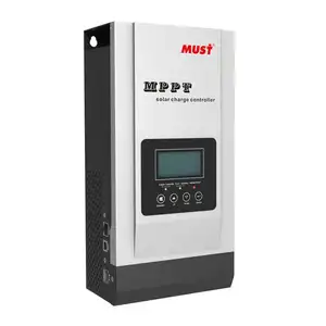 必须PC1800F系列风扇冷却60A 80A 100A Mppt 12V 24V 48v太阳能充电控制器太阳能调节器