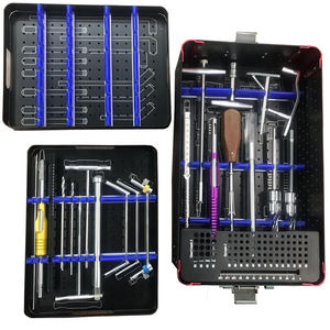 Conjunto de instrumentos ortopédicos de la mejor calidad, DHS/DCS, adecuados para cirugías ortopédicas, certificado ISO - Product Image 1