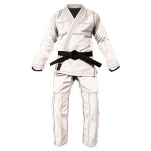 Uniforme azul de Karate para hombre, traje de Taekwondo MMA para entrenamiento de artes marciales - Product Image 4