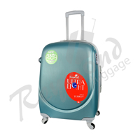 Ensemble de 3 valises de voyage unisexe en ABS de haute qualité, motif bonbons, forme cadre, avec fermeture éclair, étanches, pour avion