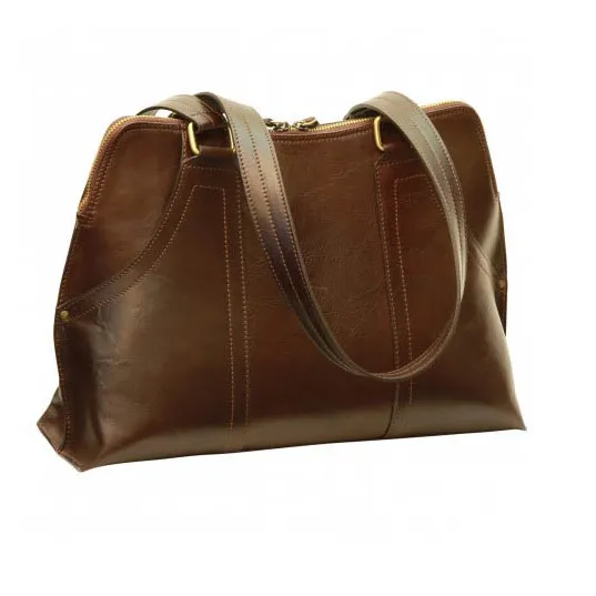LEATHER BAG WITH HANDLES HAND CRAFTED LEATHER BAG Pakistan Leather Bag