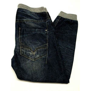 Custom Sweatpants for Men Acid Cotton Wash Fashion Streetwear Wholesale Joggers with Beading Painting Decoration for Winter - Product Image 2