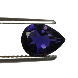 หินไอโอไลต์ธรรมชาติแบบเจียระไน10X12mm ลูกแพร์แบบเหลี่ยมเพชรพลอยหลวมสำหรับบรรจุในธรรมชาติกะรัต - Product Image 2