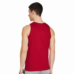 Men's Fitness Wear <b>Singlets</b> Crew Neck Sleeveless Sublimation Printed Polyester Knitted Breathable Quick Dry Customized Design - Product Image 6