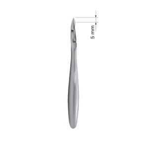 ที่ตัดหนังกำพร้าแบบมืออาชีพ สปริงคู่ สแตนเลส พร้อมใบมีด 8 มม. ที่ตัดหนังกำพร้าเล็บ 5 มม. - Product Image 2