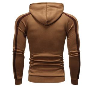 Sudadera con capucha grande y alta para hombre, jersey con estampado de bloque de color polar - Product Image 2