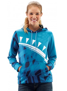 2021 femmes sweat à capuche surdimensionné haut court ensemble haute qualité Streetwear col roulé personnalisé pour l'hiver - Product Image 5