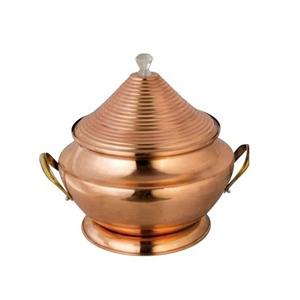 Fantastique Design En Acier Inoxydable Chauffe-Plat Avec Support En Laiton Meilleure Qualité Forme Ronde Chauffe-Plat À Vendre - Product Image 5