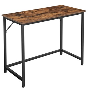 VASAGLE Nhỏ Tiết Kiệm Không Gian Nghiên Cứu Bằng Văn Bản Máy Tính Bàn Đã Sẵn Sàng Để Lắp Ráp <span class=keywords><strong>KD</strong></span> Đồ Nội Thất Kim Loại Công Nghiệp Thiết Kế Nhà Văn Phòng Bàn - Product Image 1