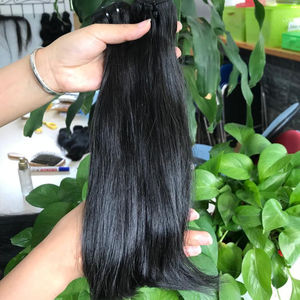 2023 tendance 100% Remy cambodgien cheveux trame Vietnam naturel droit cheveux humains bruts dans sa couleur naturelle - Product Image 1