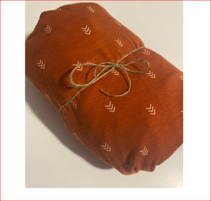 Parure de lit pour bébé en 100% coton biologique, drap-housse avec Logo personnalisé imprimé - Product Image 2