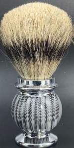 Fabricante de China, brocha de afeitar con mango colorido de resina metálica, brocha para Barba y pelo de tejón - Product Image 6