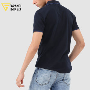 Camiseta Polo Personalizada OEM Bordada para Hombre, Estilo Casual de Negocios, Manga Corta, Moderna, Transpirable, Cómoda y Versátil - Product Image 2