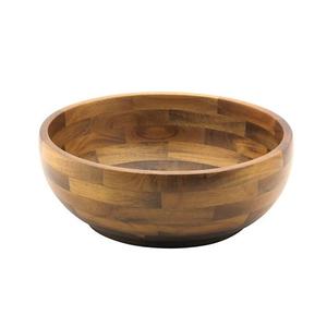 Cuenco de madera de diseño único para servir comida, vajilla de restaurante, cuenco decorativo para comida a un precio asequible - Product Image 5