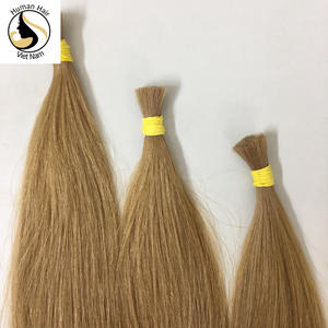 Vente en gros, cheveux d'origine de qualité supérieure, en vrac, double étiré, vierge, cheveux humains remy, cuticule complète - Product Image 1