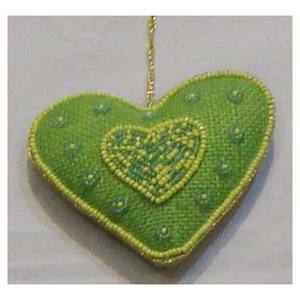 Adorno Navideño Colgante en Forma de Corazón - Product Image 1