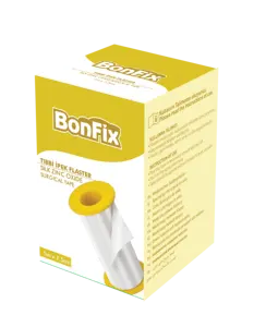 Bonfix Hospital Medical Surgical white color Tape 5mx7.5cm manufacturer in Turkey