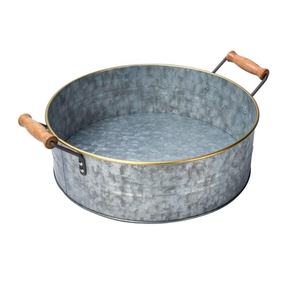 Bac à boisson de fête en métal galvanisé avec jante en cuivre Vente en gros directe du fabricant en usine - Product Image 1