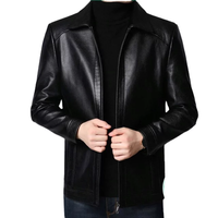Blouson de moto hommes, en cuir véritable, Slim Fit, couleur et Design personnalisés, vente en gros,