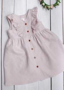 Vestido de NEW--STYLISH---COTTON con encaje y volantes, personalizado en cualquier tamaño y color, 2021 - Product Image 2