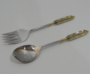 Premium Table Fantaisie Couverts Set S. Ensemble de couverts en acier avec brillant polonais/nickelage ensemble de couverts indiens décoratifs faits à la main - Product Image 3