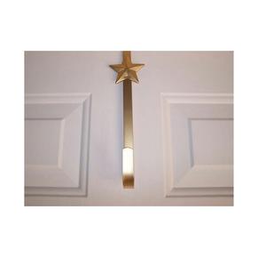 Steel Gold Star <b>Door</b> <b>Wreath</b> <b>Hanger</b> - Product Image 1