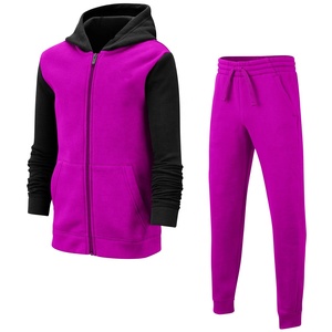 Wholesale Two Piece Jogger Track Suit Zipper Cotton <b>Sweat</b> <b>Set</b> Men Tracksuits - Product Image 3