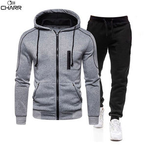 Wholesale OEM Track Suit Running Sports Sets Custom Mens Tracksuit - Product Image 6