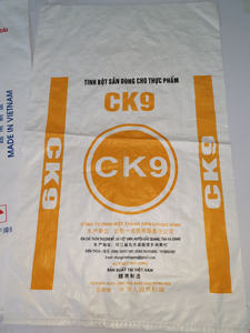 Bolsas flexográficas tejidas personalizadas de Vietnam para embalaje de alimentos, superficie dura, plástico PET PP para manejo industrial, pedidos al por mayor Bienvenidos - Product Image 2