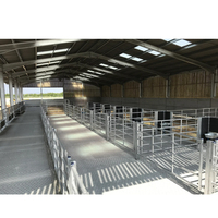 Abri préfabriqué pour l'élevage des moutons et des chèvres
