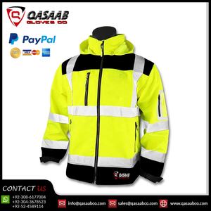 Hi-viz เสื้อฮู้ดผู้ชายระบายอากาศพร้อมสายรัดสะท้อนแสงสำหรับผู้ใหญ่สำหรับใส่ทำงานกลางแจ้ง - Product Image 5