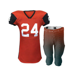 Uniforme de fútbol americano transpirable, personalizable - Product Image 5