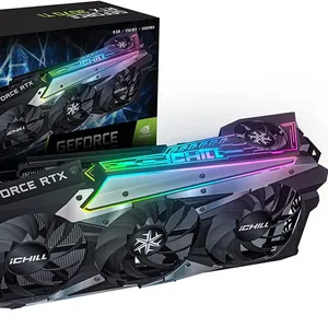 Innod3d Nvidia gefforce RTX 3070 Ti iChill X4四路风扇RGB显卡