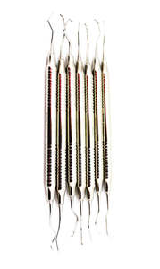 Kit orthodontique de 7 types de boucles dentaires, en acier inoxydable, avec poignée creuse, CE ISO - Product Image 3