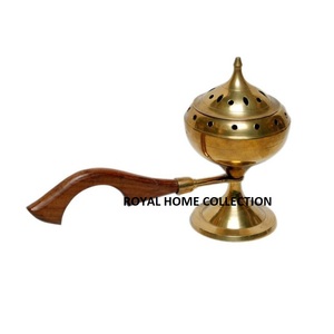 Quemador de incienso de latón INDUSTRIAL, mango - Product Image 5