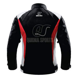 Chaqueta de carreras para moto de cuero resistente - Product Image 2
