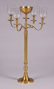 GOLD CANDELABRA <b>CHEAP</b> <b>CANDLE</b> HOLDER - Product Image 2