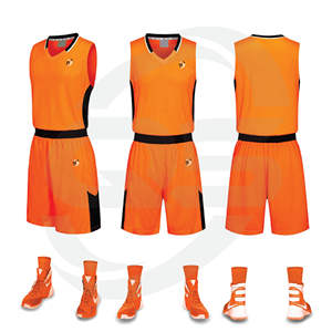 Tenue de basketball sur mesure grande taille, haute qualité, respirante, séchage rapide, 100% polyester, service OEM, ensembles de vêtements de basketball - Product Image 6
