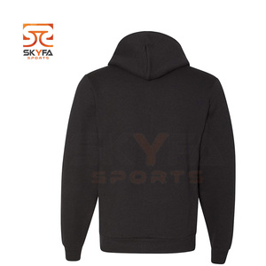 Men's oversized winter <b>thick</b> heavy <b>fleece</b> long sleeve crewneck pullover plain hoodies Sublimation - Product Image 4