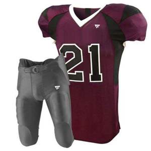 Nouvelle arrivée maillot de football américain brodé sur mesure ensembles de vêtements de sport respirants pour équipes de football vente en gros - Product Image 2