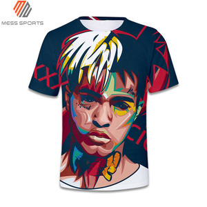 Men's Short Sleeve O-Neck T-<b>Shirt</b> With <b>White</b> Tiger And Cub Print Casual Regular Fit Polyester Animal Pattern - Product Image 4