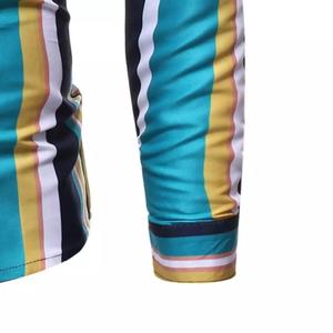 Camisas de Vestir Clásicas para Hombre, Última Moda, Diseño a Rayas Elegante, Franela 100% Algodón, Botones Cubiertos, Tejidas en Bangladesh - Product Image 5