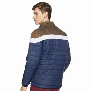 Chaqueta de Invierno para Hombre con Capucha y Cuello Alto, Acolchada, con Cierre, Decorada con Estampado, Transpirable e Impermeable - Product Image 6