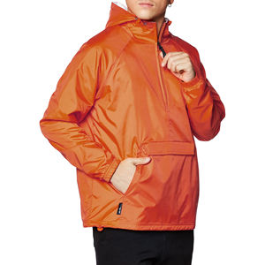 Coupe-vent en Polyester pour homme, veste coupe-vent à capuche, fermeture éclair, nouveau Design, vente en gros - Product Image 2