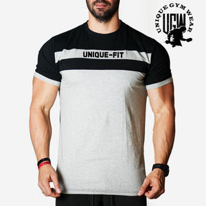 T-shirts avec logo personnalisé pour hommes T-shirts OEM de haute qualité en jersey respirant à manches courtes au design décontracté - Product Image 1