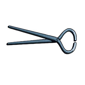 Testeur de sabot en acier inoxydable, qualité supérieure, robuste, 12 pouces, soins de santé pour animaux, testeur de sabot cheval personnalisé - Product Image 1