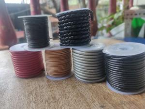 <b>Braided</b> Leather Cords in Various Sizes and Colours, Suitable for Jewelry Designers - Product Image 2